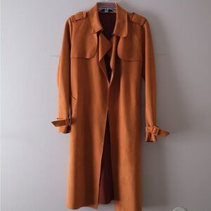 Forever 21 Rust/Orange Trench Coat
